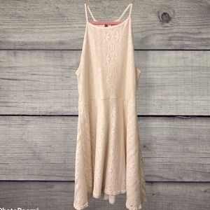 Lace A-line Dress